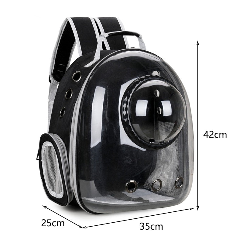 Panoramic Space Pet Backpack