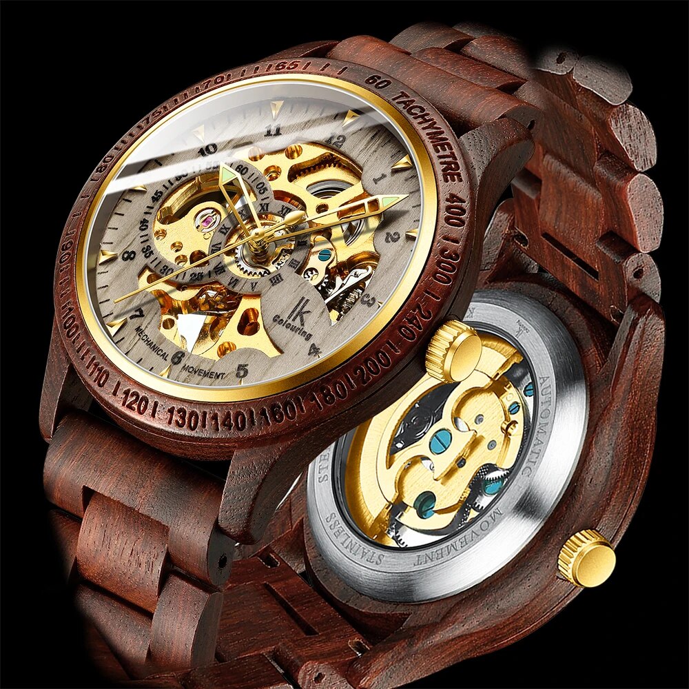Classic Fashion Wooden Men Watch