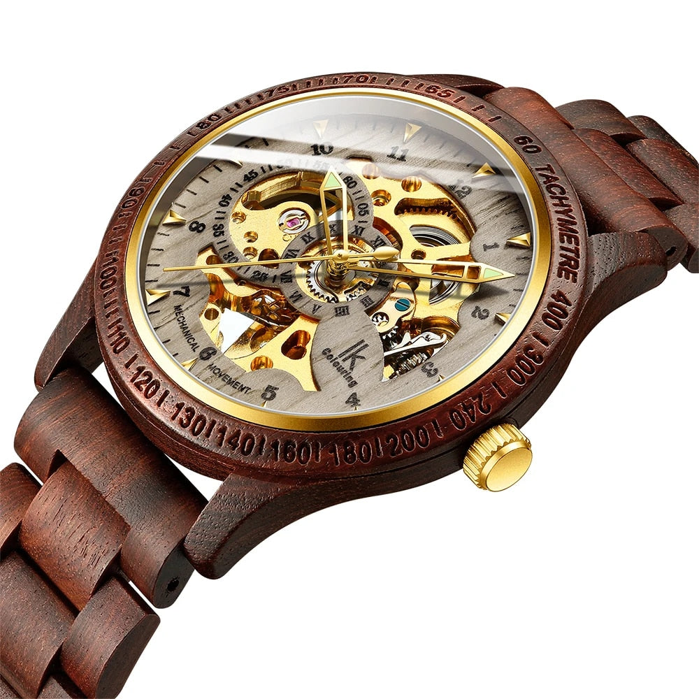 Classic Fashion Wooden Men Watch