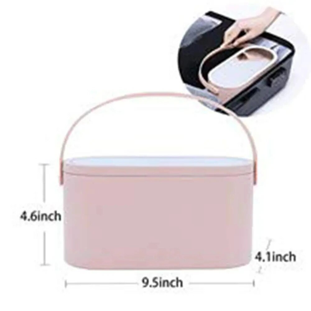 LED Light Makeup Storage Box