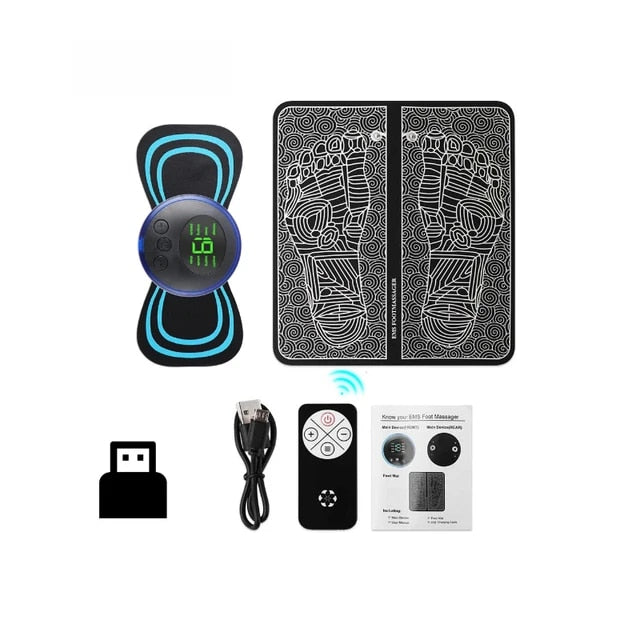 Electric EMS Foot Massager Pad