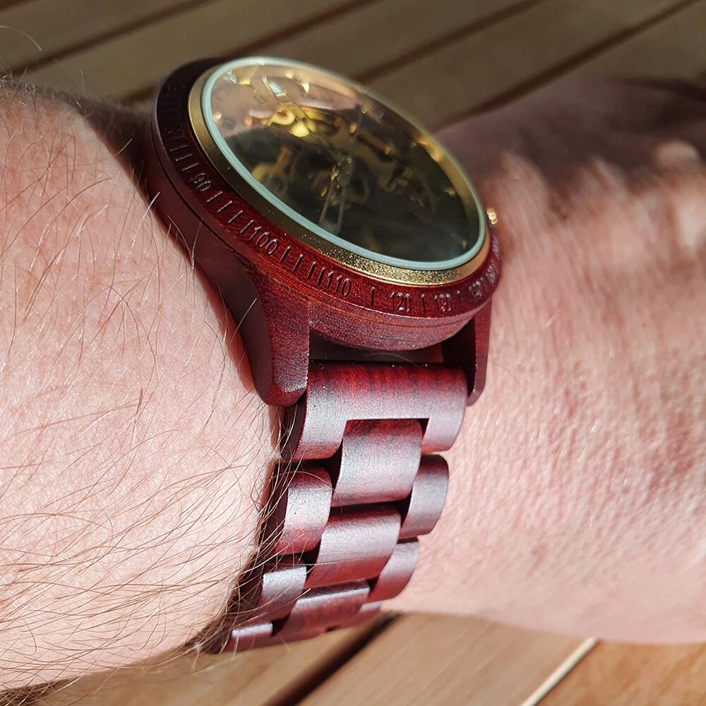 Classic Fashion Wooden Men Watch